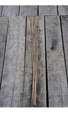 Lot de 5 supports étiquette Bambou 90 cm